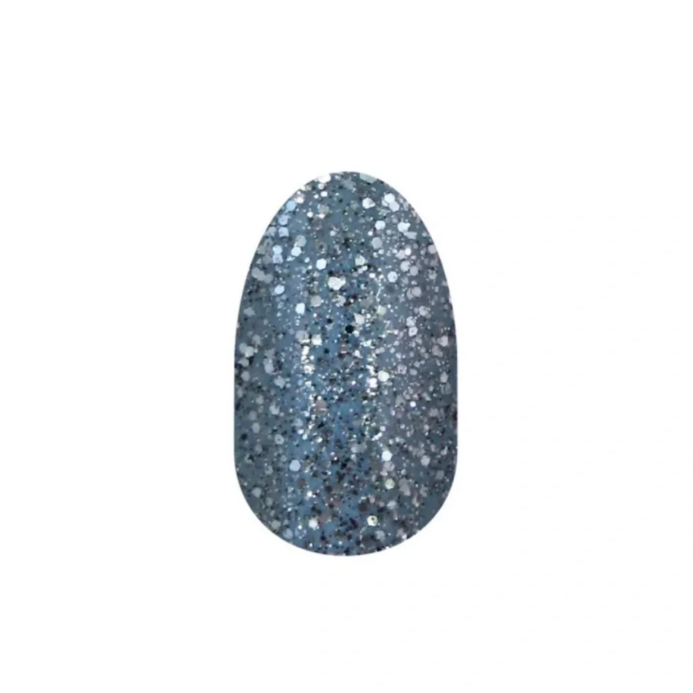 *Retired* Color Street: Moon River | Gray Blue Glitter Sparkle Fall Winter - Picture 10 of 11